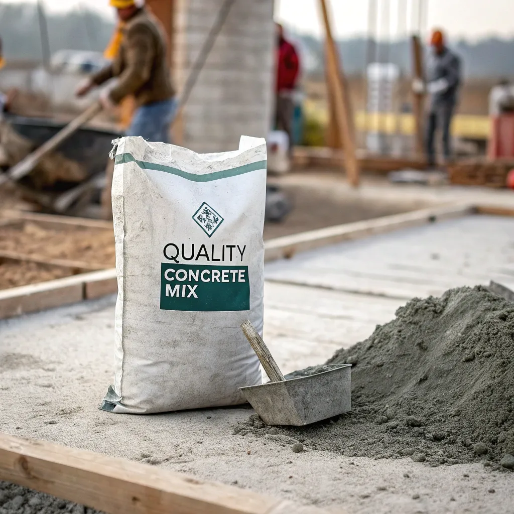 Quality concrete mix for versatile applications
